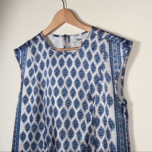 Madewell Skyscraper Dress in Diamond Floral - Picture 4 of 8